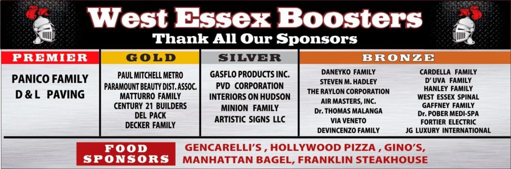 West Essex Wrestling Sponsors 2015 2
