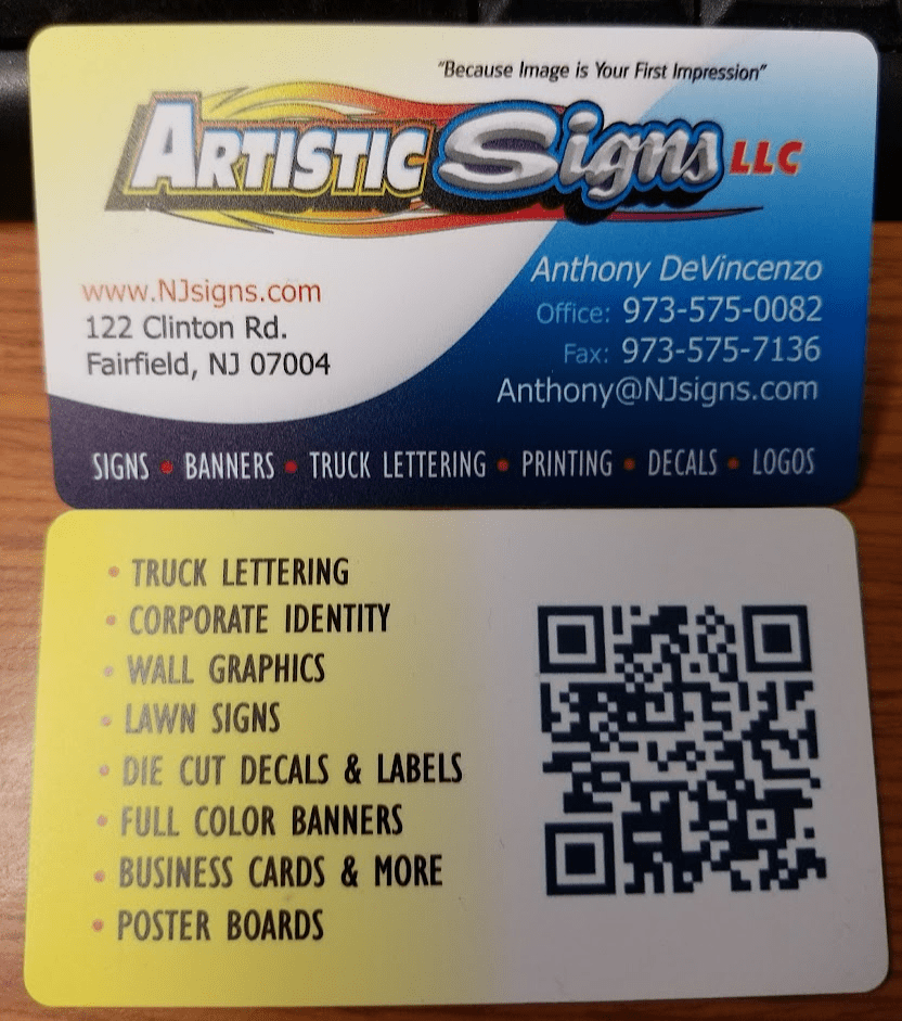 Business Cards & Decal Printing
